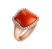 Ring Chantecler Woman Enchanté in Rose Gold Diamante 0.26 Ct 41753 - 41753